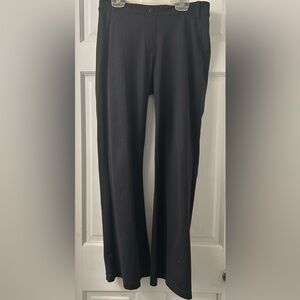 Elegant Black Wide Leg Women's Pants